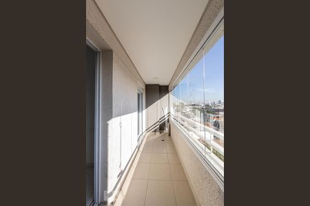 Varanda Sala de apartamento à venda com 1 quarto, 43m² em Tatuapé, São Paulo