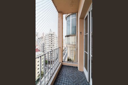 Varanda da Sala de apartamento para alugar com 2 quartos, 96m² em Santa Cecília, São Paulo