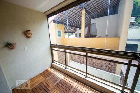 Varanda da Sala de apartamento à venda com 2 quartos, 84m² em São Francisco, Niterói