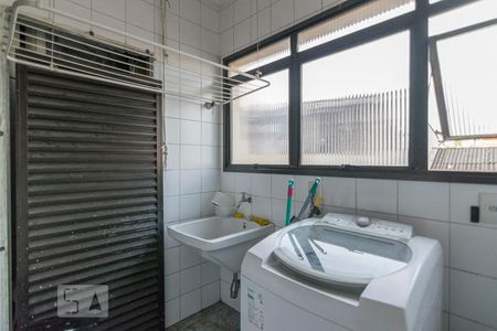 Área de Serviço de apartamento à venda com 1 quarto, 54m² em Vila Alzira, Santo André