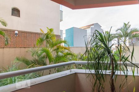 Varanda de apartamento à venda com 1 quarto, 54m² em Vila Alzira, Santo André