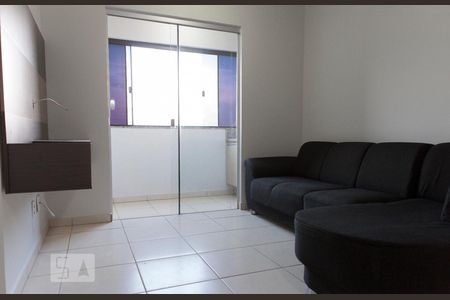 Sala de apartamento para alugar com 2 quartos, 65m² em Residencial Eldorado, Goiânia