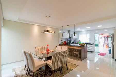 Sala de Jantar de casa para alugar com 3 quartos, 220m² em Parque Novo Oratório, Santo André