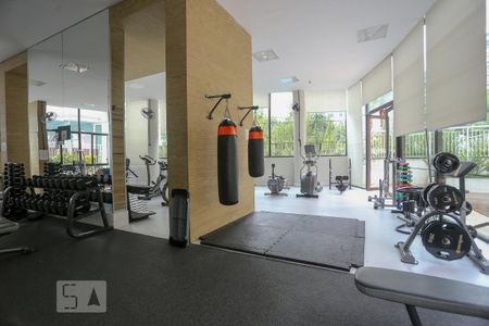 Apartamento para alugar com 47m², 1 quarto e 1 vaga Apartamento para alugar com 47m², 1 quarto e 1 vagaAcademia