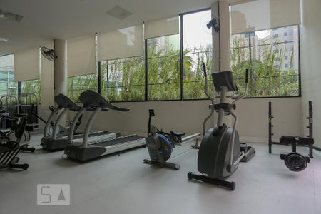 Apartamento para alugar com 47m², 1 quarto e 1 vaga Apartamento para alugar com 47m², 1 quarto e 1 vagaAcademia