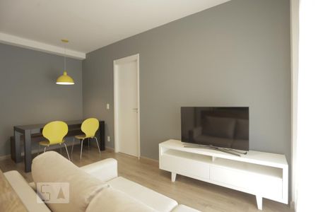 Sala de apartamento para alugar com 1 quarto, 47m² em Centro, São Paulo