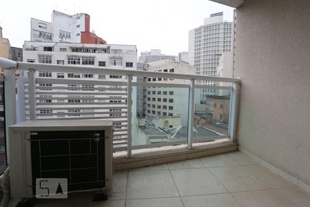 Varanda de apartamento para alugar com 1 quarto, 47m² em Centro, São Paulo