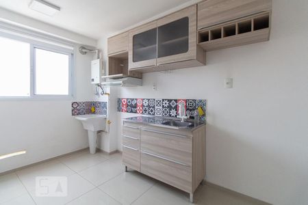 Sala e cozinha de apartamento à venda com 1 quarto, 30m² em Brás, São Paulo