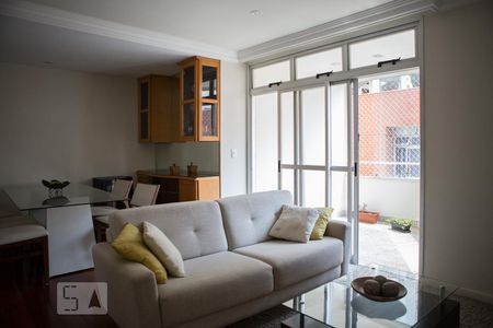 Sala de apartamento para alugar com 4 quartos, 165m² em Buritis, Belo Horizonte