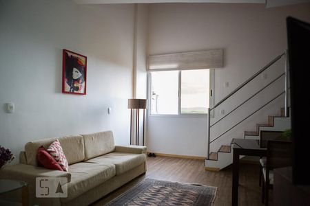 Sala 1  de apartamento à venda com 2 quartos, 110m² em Vila da Serra, Nova Lima