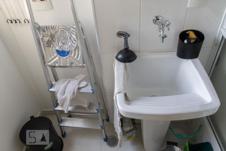 Apartamento para alugar com 47m², 1 quarto e 1 vaga Apartamento para alugar com 47m², 1 quarto e 1 vagaDetalhe da area de serviço