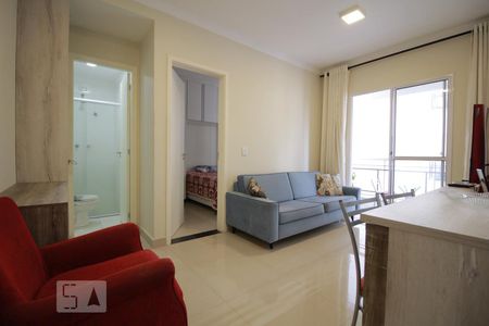 Sala de apartamento para alugar com 1 quarto, 35m² em Jaguaribe, Osasco