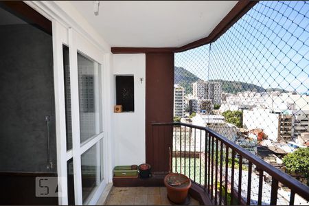 Varanda da Sala de apartamento à venda com 2 quartos, 84m² em Botafogo, Rio de Janeiro