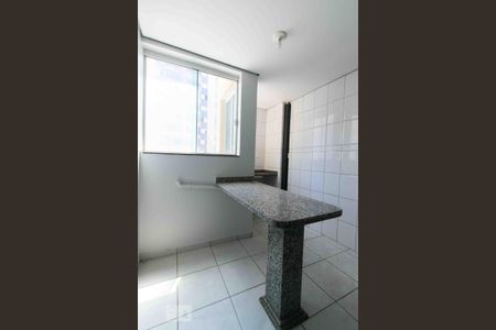 Cozinha de apartamento para alugar com 1 quarto, 33m² em Norte (águas Claras), Brasília