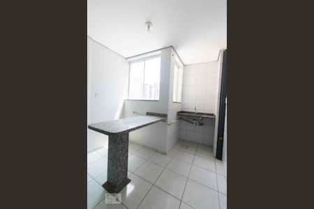 Cozinha de apartamento para alugar com 1 quarto, 33m² em Norte (águas Claras), Brasília