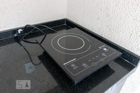 Studio para alugar com 38m², 1 quarto e 1 vagaVaranda gourmet - fogão de indução