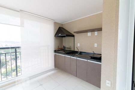 Varanda gourmet de kitnet/studio para alugar com 1 quarto, 38m² em Jardim Flor da Montanha, Guarulhos