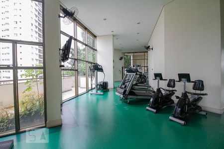 Apartamento para alugar com 105m², 3 quartos e 2 vagas Apartamento para alugar com 105m², 3 quartos e 2 vagasAcademia