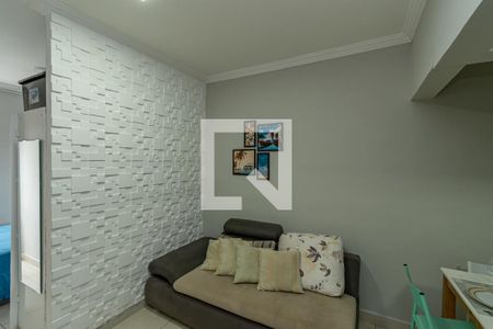 Sala de Estar/Jantar de apartamento à venda com 1 quarto, 41m² em Botafogo, Campinas