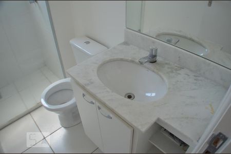 Banheiro de apartamento para alugar com 2 quartos, 56m² em Jardim Guanabara, Belo Horizonte