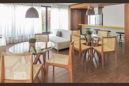 Studio para alugar com 31m², 1 quarto e 1 vaga Studio para alugar com 31m², 1 quarto e 1 vagaÁrea Gourmet