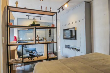 Studio para alugar com 31m², 1 quarto e 1 vaga Studio para alugar com 31m², 1 quarto e 1 vagaQuarto