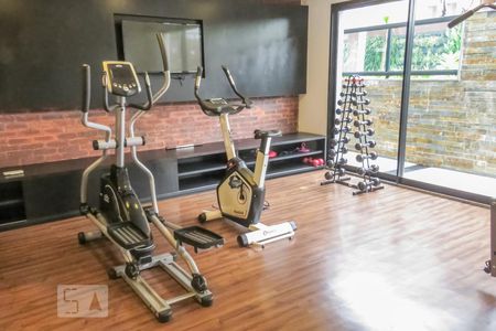 Studio para alugar com 31m², 1 quarto e 1 vaga Studio para alugar com 31m², 1 quarto e 1 vagaAcademia