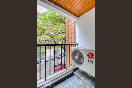 Varanda de apartamento à venda com 1 quarto, 58m² em Itaim Bibi, São Paulo