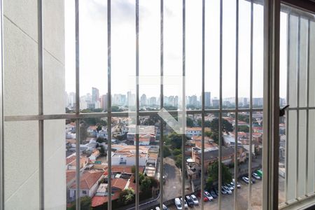 Sala, vista  de apartamento à venda com 2 quartos, 60m² em Campo Belo, São Paulo