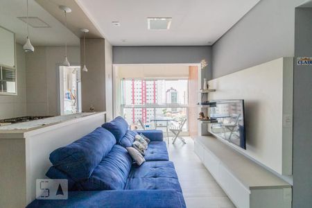 Sala de apartamento para alugar com 1 quarto, 44m² em Santa Paula, São Caetano do Sul