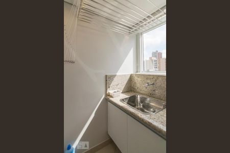 Área de Serviço de apartamento para alugar com 1 quarto, 104m² em Jardim, Santo André