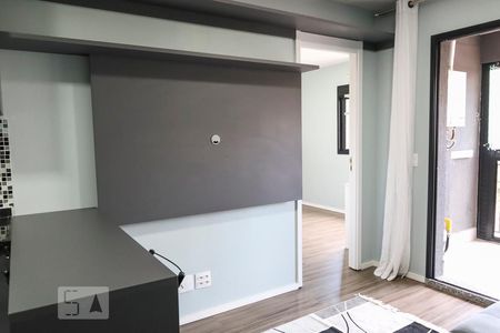 Sala de apartamento para alugar com 1 quarto, 38m² em Campos Elíseos, São Paulo