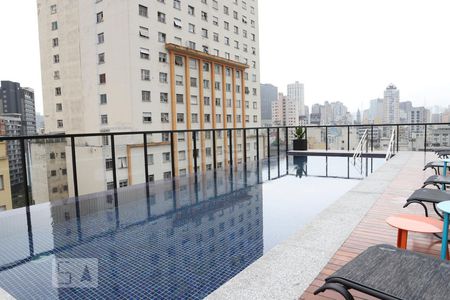 Apartamento para alugar com 38m², 1 quarto e sem vagaPiscina