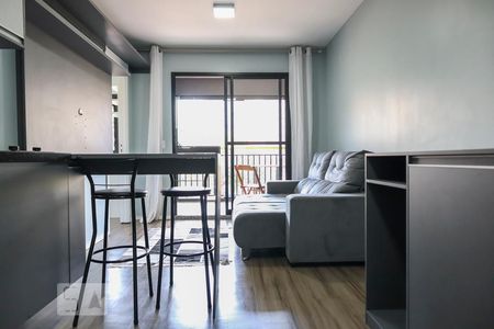 Sala de apartamento para alugar com 1 quarto, 38m² em Campos Elíseos, São Paulo