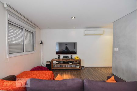 Sala de Estar de apartamento para alugar com 2 quartos, 136m² em Brooklin Paulista, São Paulo