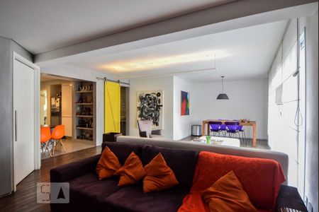Sala de apartamento para alugar com 2 quartos, 136m² em Brooklin Paulista, São Paulo