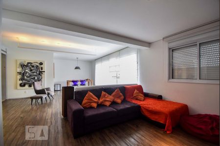 Sala de Estar de apartamento para alugar com 2 quartos, 136m² em Brooklin Paulista, São Paulo