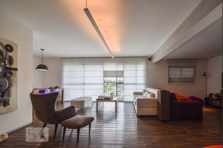 Sala de apartamento para alugar com 2 quartos, 136m² em Brooklin Paulista, São Paulo