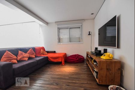 Sala de Estar de apartamento para alugar com 2 quartos, 136m² em Brooklin Paulista, São Paulo