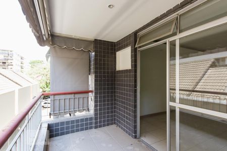 Varanda Sala e Quarto 1 de apartamento à venda com 4 quartos, 159m² em Anil, Rio de Janeiro