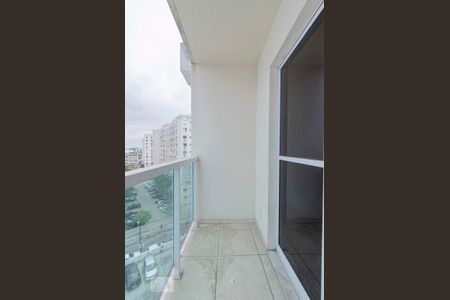 Varanda da Sala de apartamento para alugar com 2 quartos, 55m² em São Cristóvão, Rio de Janeiro
