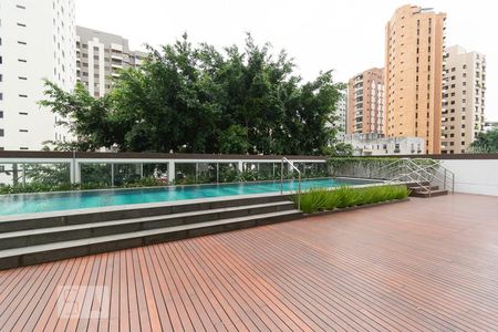 Studio à venda com 35m², 1 quarto e 1 vagaPiscina