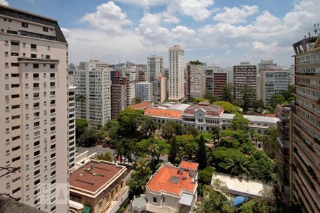 Vista de apartamento à venda com 2 quartos, 80m² em Higienópolis, São Paulo