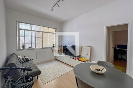 Sala de apartamento para alugar com 2 quartos, 51m² em Botafogo, Rio de Janeiro