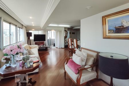 Sala de apartamento para alugar com 3 quartos, 129m² em Campo Belo, São Paulo