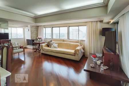 Sala de apartamento à venda com 3 quartos, 129m² em Campo Belo, São Paulo