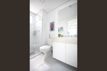 Banheiro Suíte de apartamento para alugar com 1 quarto, 35m² em Real Parque, São Paulo