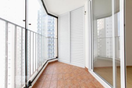 Varanda da Sala de apartamento para alugar com 3 quartos, 102m² em Vila Clementino, São Paulo