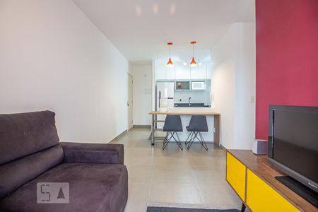 Sala de apartamento para alugar com 2 quartos, 55m² em Jaguaré, São Paulo