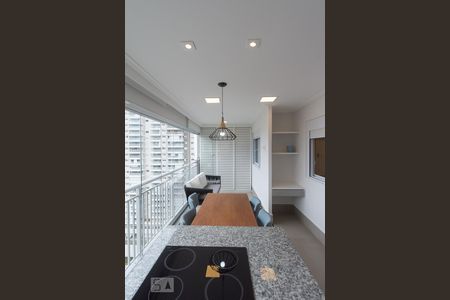 Varanda Gourmet de apartamento para alugar com 2 quartos, 53m² em Santo Amaro, São Paulo